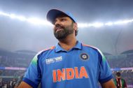 Rohit Sharma after Champions Trophy 2025 final. (Credits: Getty)